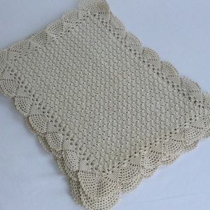 Vintage Crochet Placemats Set of 5